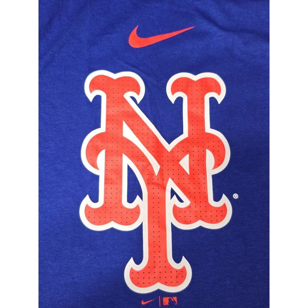 NY Mets - Nike - Mens T-Shirt - Size Medium - Picture 1 of 6